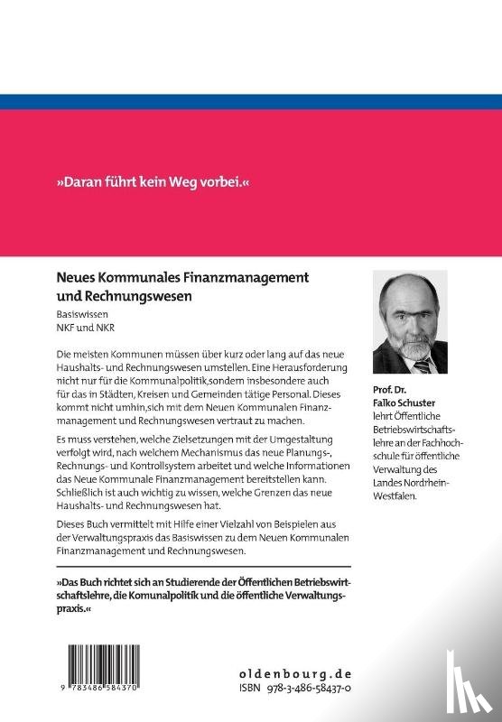 Schuster, Falko - Neues Kommunales Finanzmanagement und Rechnungswesen