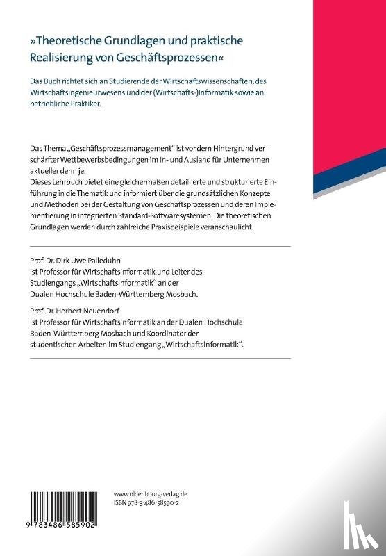 Palleduhn, Dirk Uwe, Neuendorf, Herbert - Geschaftsprozessmanagement und integrierte Informationsverarbeitung