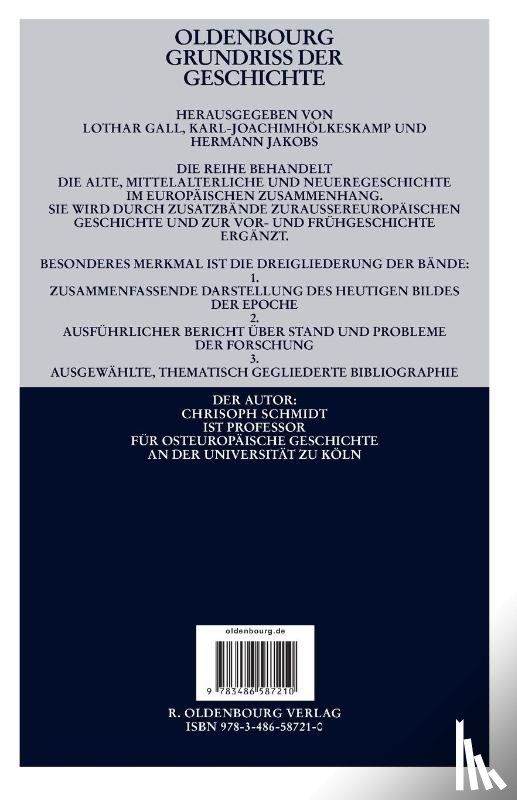 Schmidt, Christoph - Russische Geschichte 1547-1917