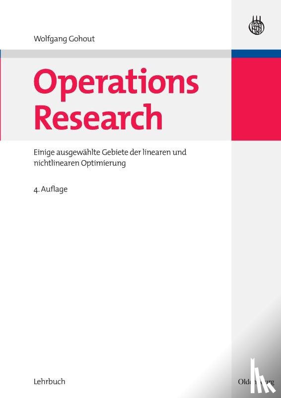 Gohout, Wolfgang - Operations Research