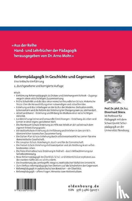 Skiera, Ehrenhard - Reformpadagogik in Geschichte Und Gegenwart
