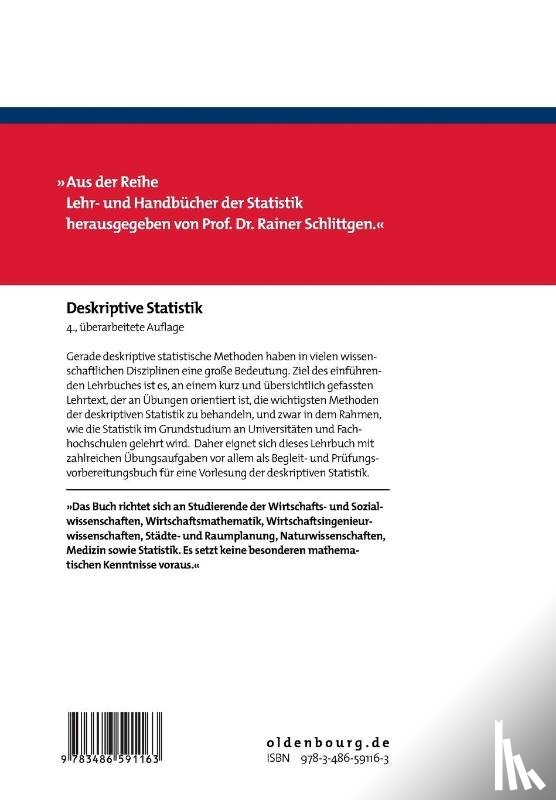 Pflaumer, Peter, Heine, Barbara, Hartung, Joachim (University of Dortmund Germany) - Statistik Fur Wirtschafts- Und Sozialwissenschaften: Deskriptive Statistik