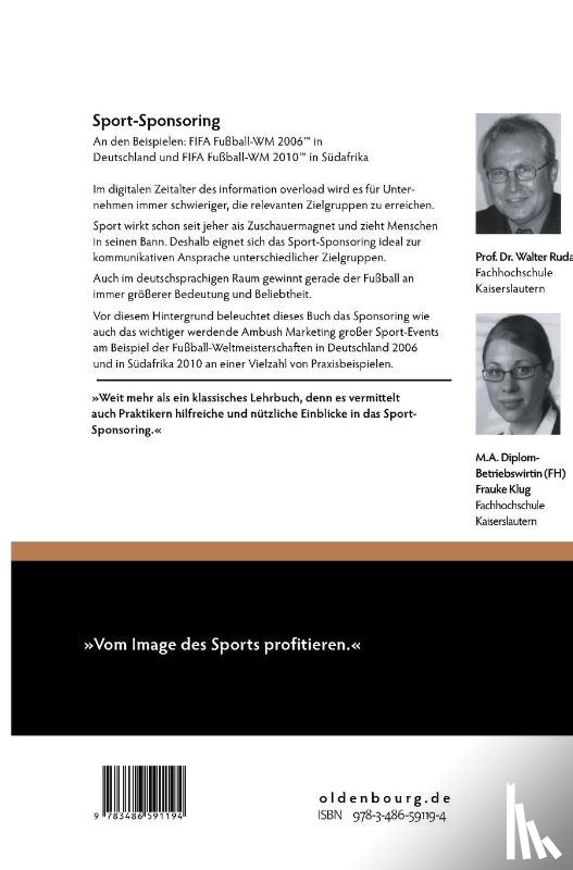Ruda, Walter, Klug, Frauke - Sport-Sponsoring