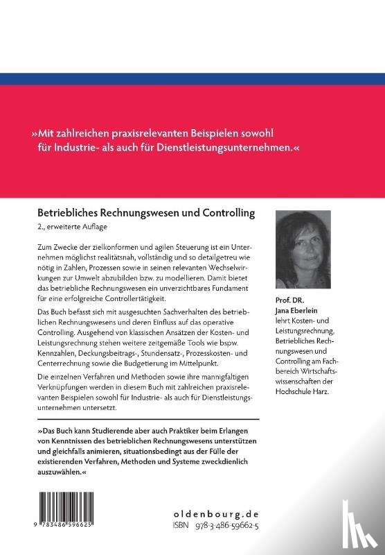 Eberlein, Jana - Betriebliches Rechnungswesen und Controlling