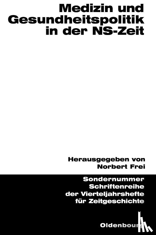  - Medizin Und Gesundheitspolitik in Der Ns-Zeit