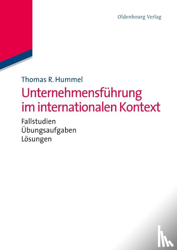 Hummel, Thomas R - Unternehmensfuhrung im internationalen Kontext