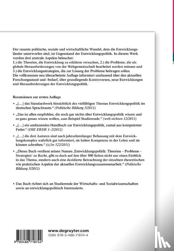 Stockmann, Reinhard, Menzel, Ulrich, Nuscheler, Franz - Entwicklungspolitik