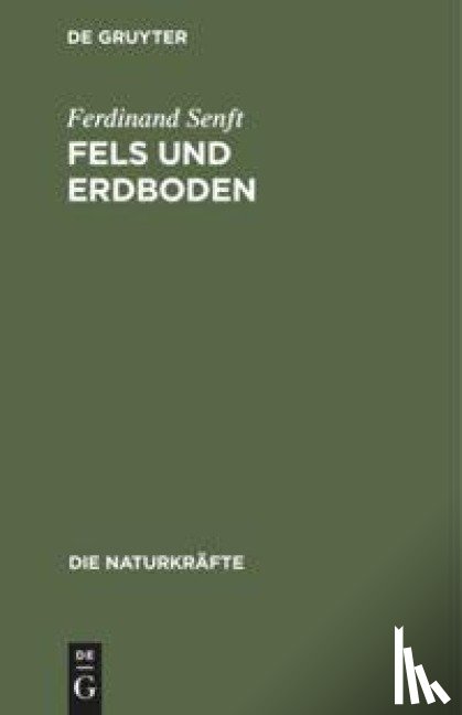 Senft, Ferdinand - Fels Und Erdboden