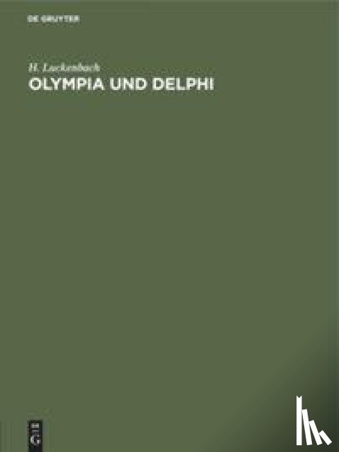 Luckenbach, H - Olympia Und Delphi