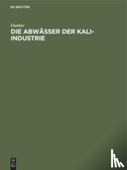 Dunbar - Die Abwasser Der Kali-Industrie