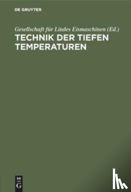  - Technik Der Tiefen Temperaturen