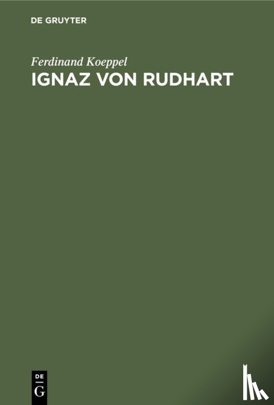 Koeppel, Ferdinand - Ignaz Von Rudhart