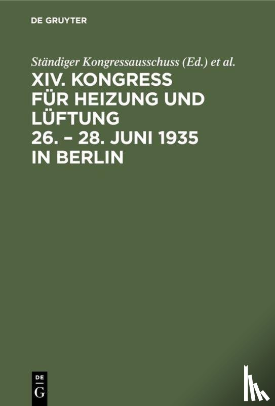  - 26.-28. Juni 1935, Berlin