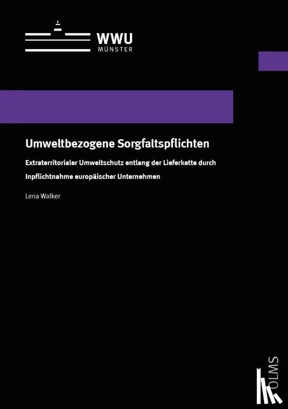 Walker, Lena - Umweltbezogene Sorgfaltspflichten