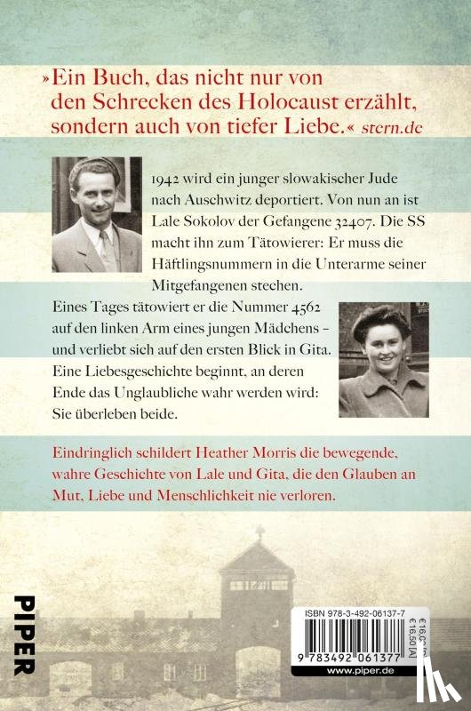 Morris, Heather - Der Tätowierer von Auschwitz
