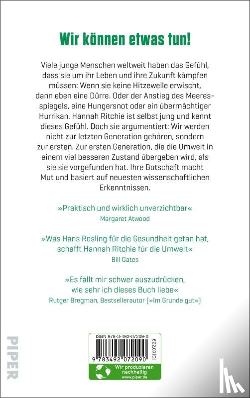 Ritchie, Hannah - Hoffnung für Verzweifelte