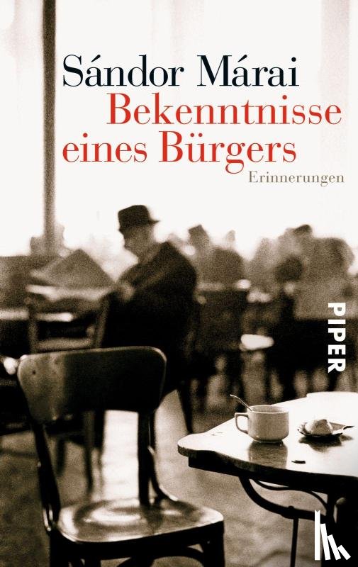 Márai, Sándor - Bekenntnisse eines Bürgers