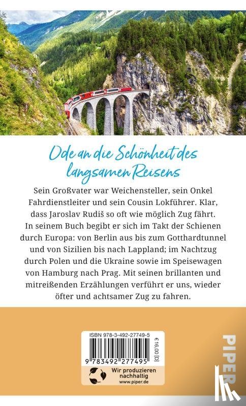 Rudis, Jaroslav - Gebrauchsanweisung fürs Zugreisen