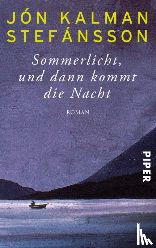 Stefánsson, Jón Kalman - Sommerlicht, und dann kommt die Nacht