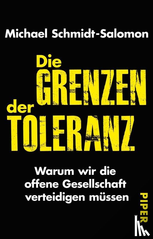 Schmidt-Salomon, Michael - Die Grenzen der Toleranz