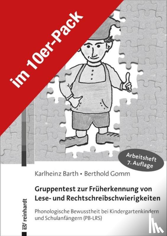 Barth, Karlheinz, Gomm, Berthold - Gruppentest zur Früherkennung von Lese- und Rechtschreibschwierigkeiten