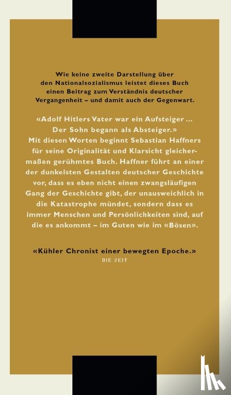 Haffner, Sebastian - Anmerkungen zu Hitler