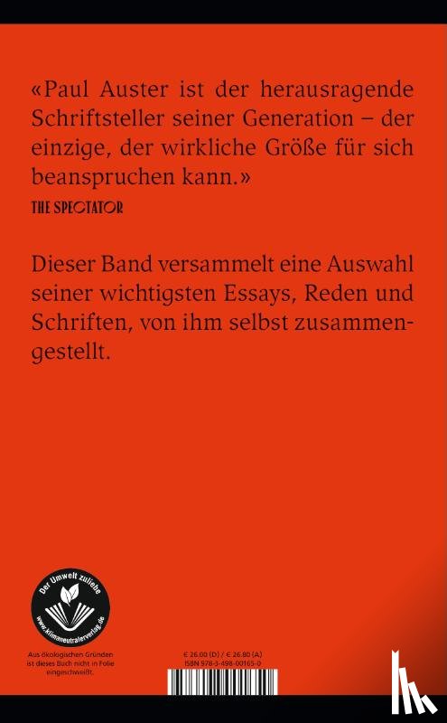 Auster, Paul - Mit Fremden sprechen