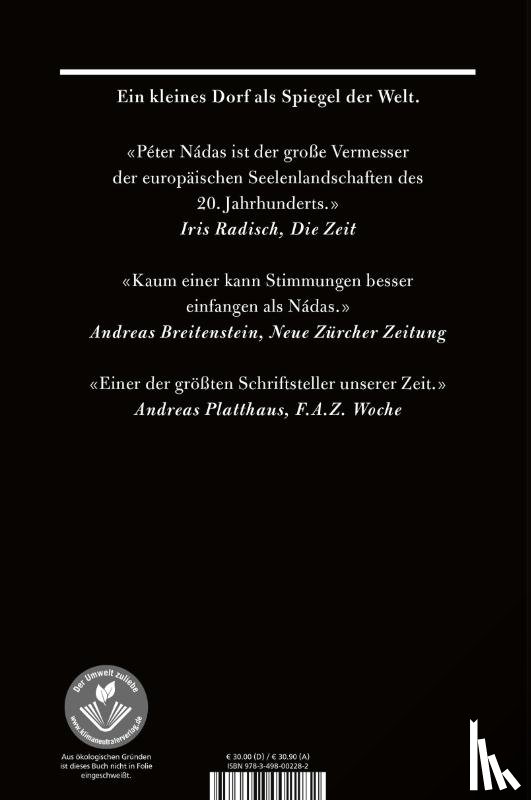 Nádas, Péter - Schauergeschichten