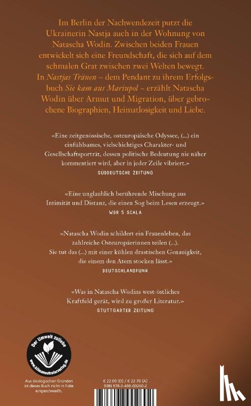 Wodin, Natascha - Nastjas Tränen