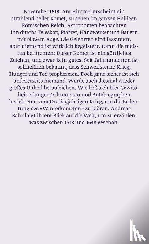 Bähr, Andreas - Der grausame Komet