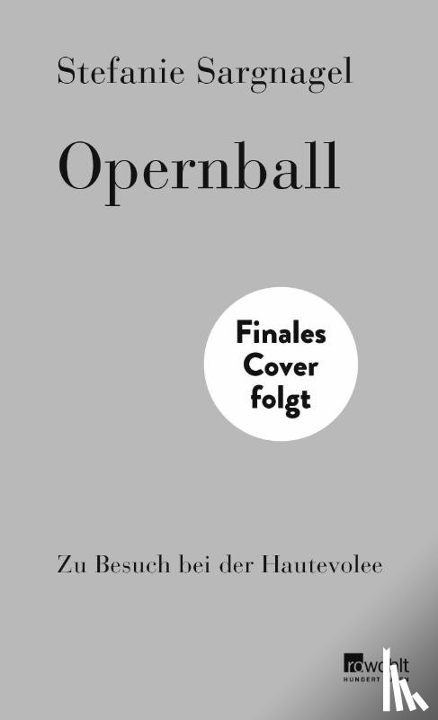 Sargnagel, Stefanie - Opernball