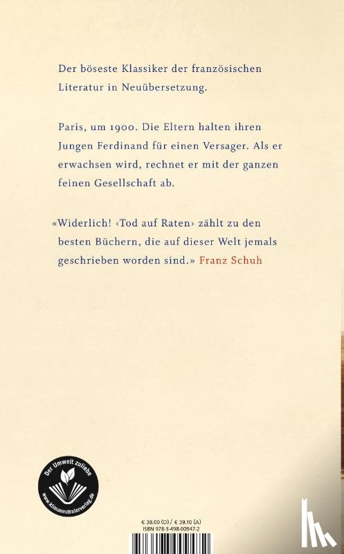 Céline, Louis-Ferdinand - Tod auf Raten