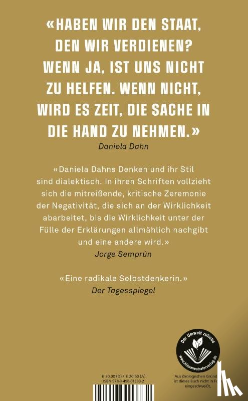 Dahn, Daniela - Wir sind der Staat!