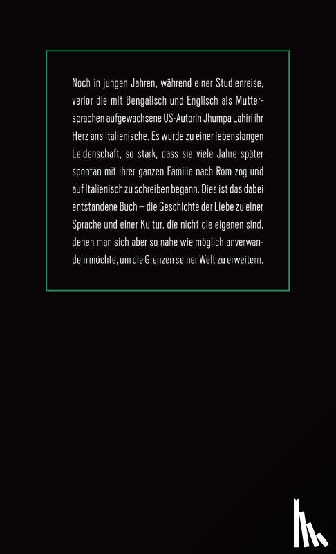 Lahiri, Jhumpa - Mit anderen Worten