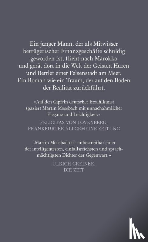 Mosebach, Martin - Mogador