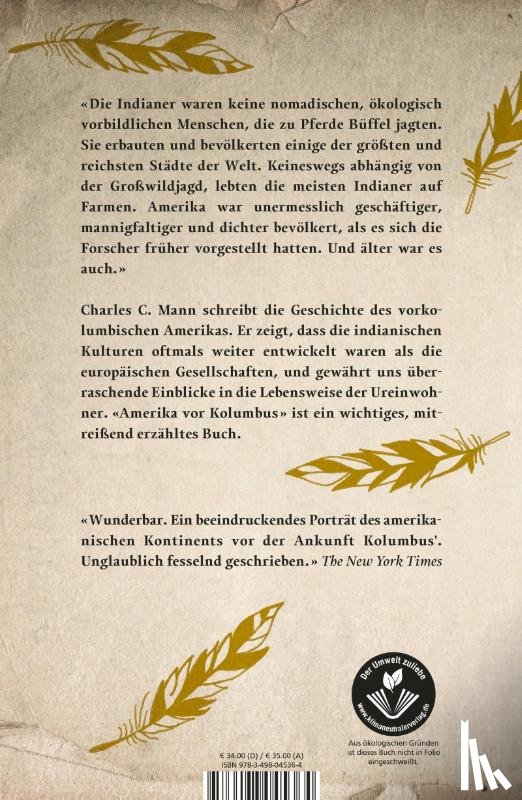 Mann, Charles C. - Amerika vor Kolumbus