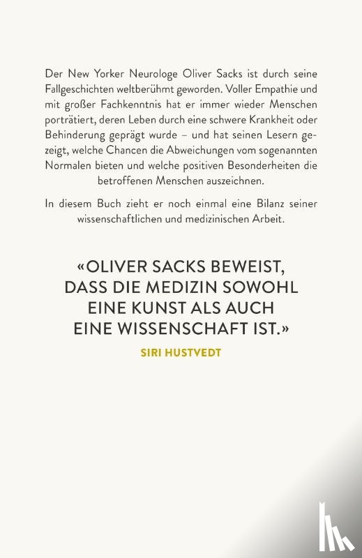 Sacks, Oliver - Der Strom des Bewusstseins