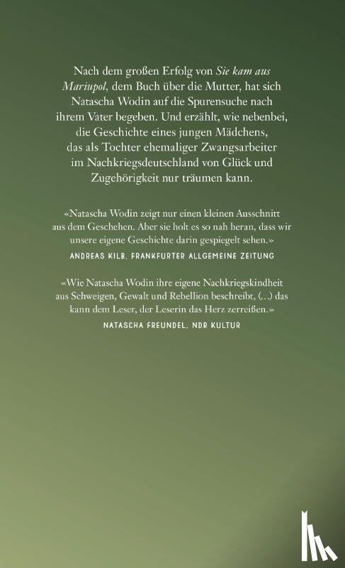 Wodin, Natascha - Irgendwo in diesem Dunkel