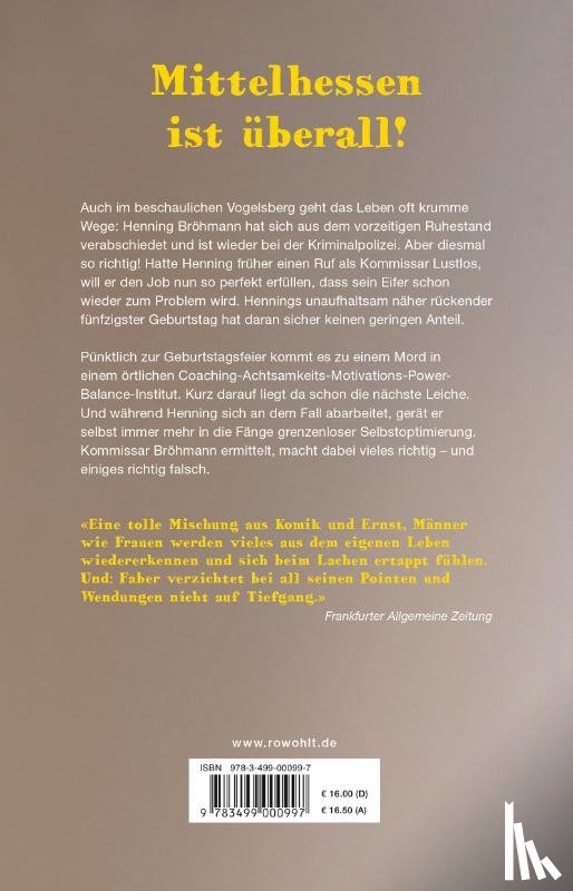 Faber, Dietrich - Sorge dich nicht, stirb!