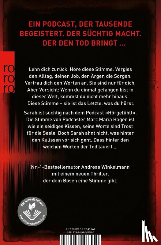 Winkelmann, Andreas - Das Letzte, was du hörst