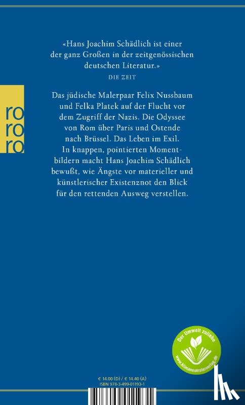 Schädlich, Hans Joachim - Felix und Felka