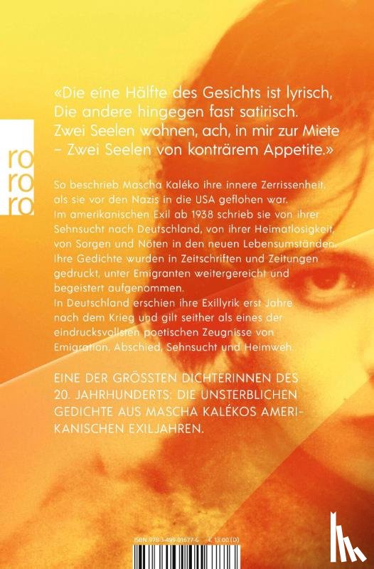 Kaléko, Mascha - Verse für Zeitgenossen