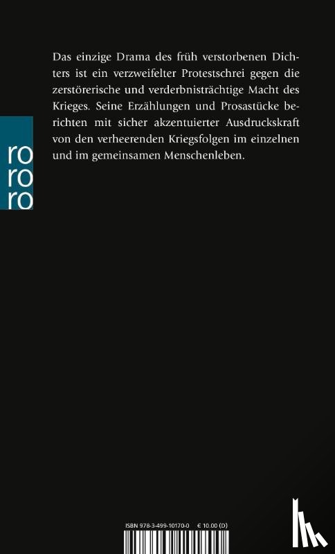 Borchert, Wolfgang - Draußen vor der Tür