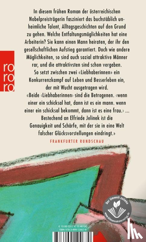 Jelinek, Elfriede - Die Liebhaberinnen