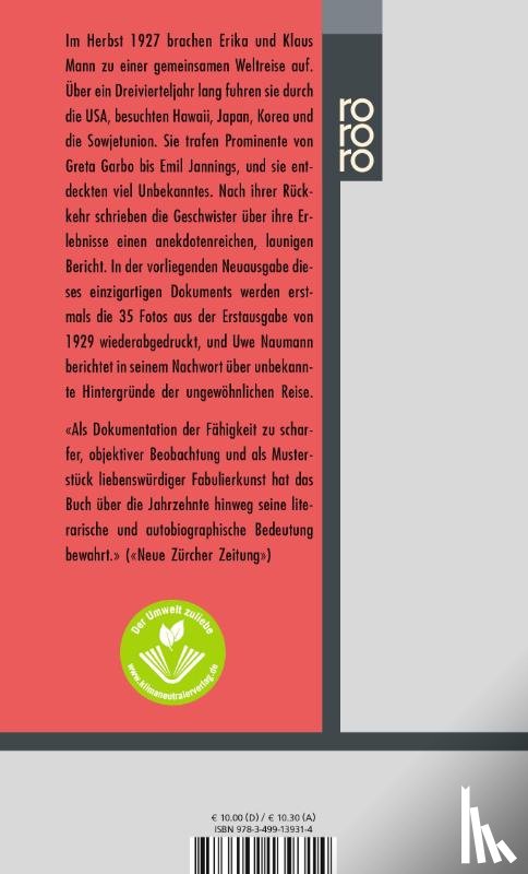 Mann, Erika, Mann, Klaus - Rundherum