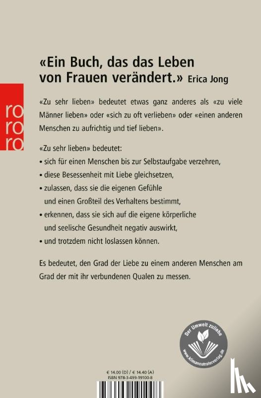 Norwood, Robin - Wenn Frauen zu sehr lieben