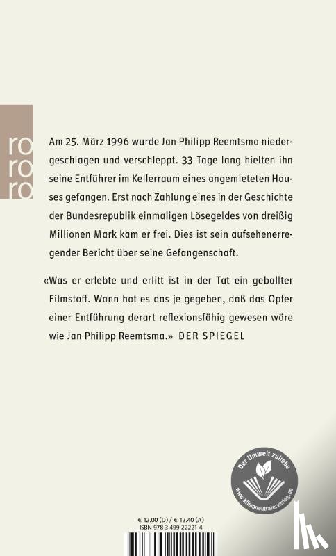 Reemtsma, Jan Philipp - Im Keller