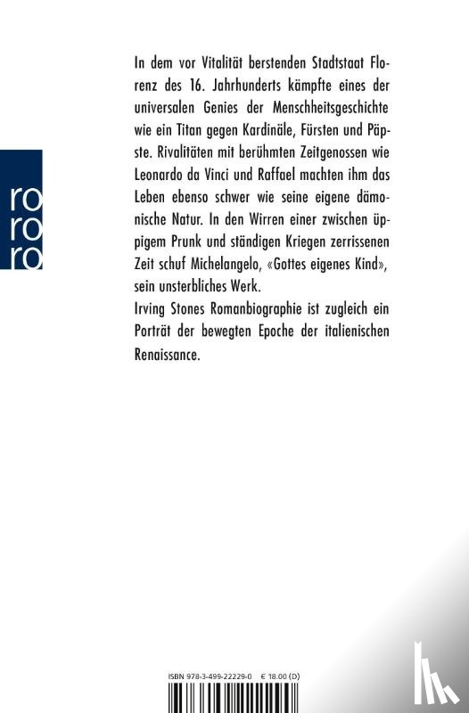 Stone, Irving - Michelangelo