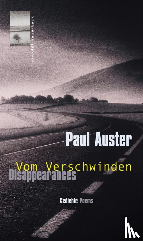 Auster, Paul - Vom Verschwinden. Disappearances