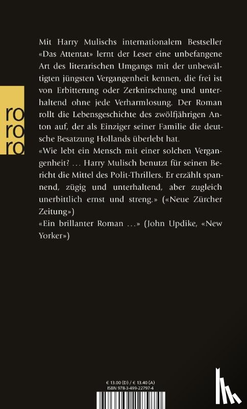 Mulisch, Harry - Das Attentat